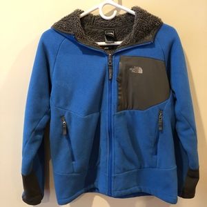 THE NORTH FACE boys fleece hooded jacket